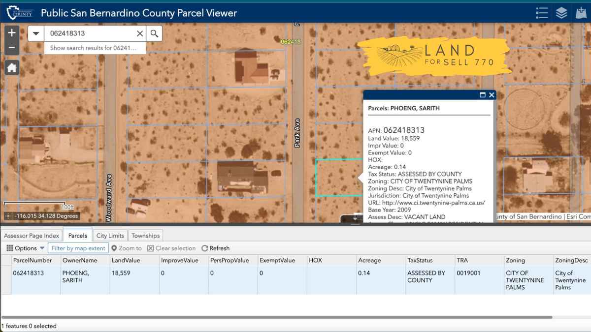 Land For Sell Yucca Valley #Landforsell770