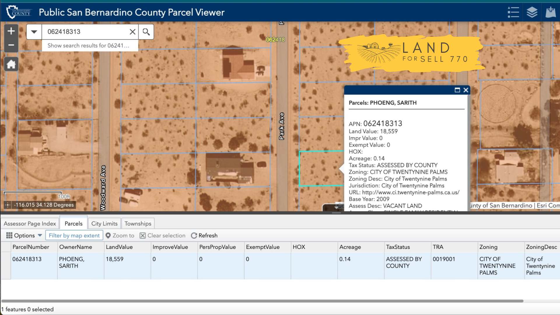 Land For Sell Yucca Valley #Landforsell770