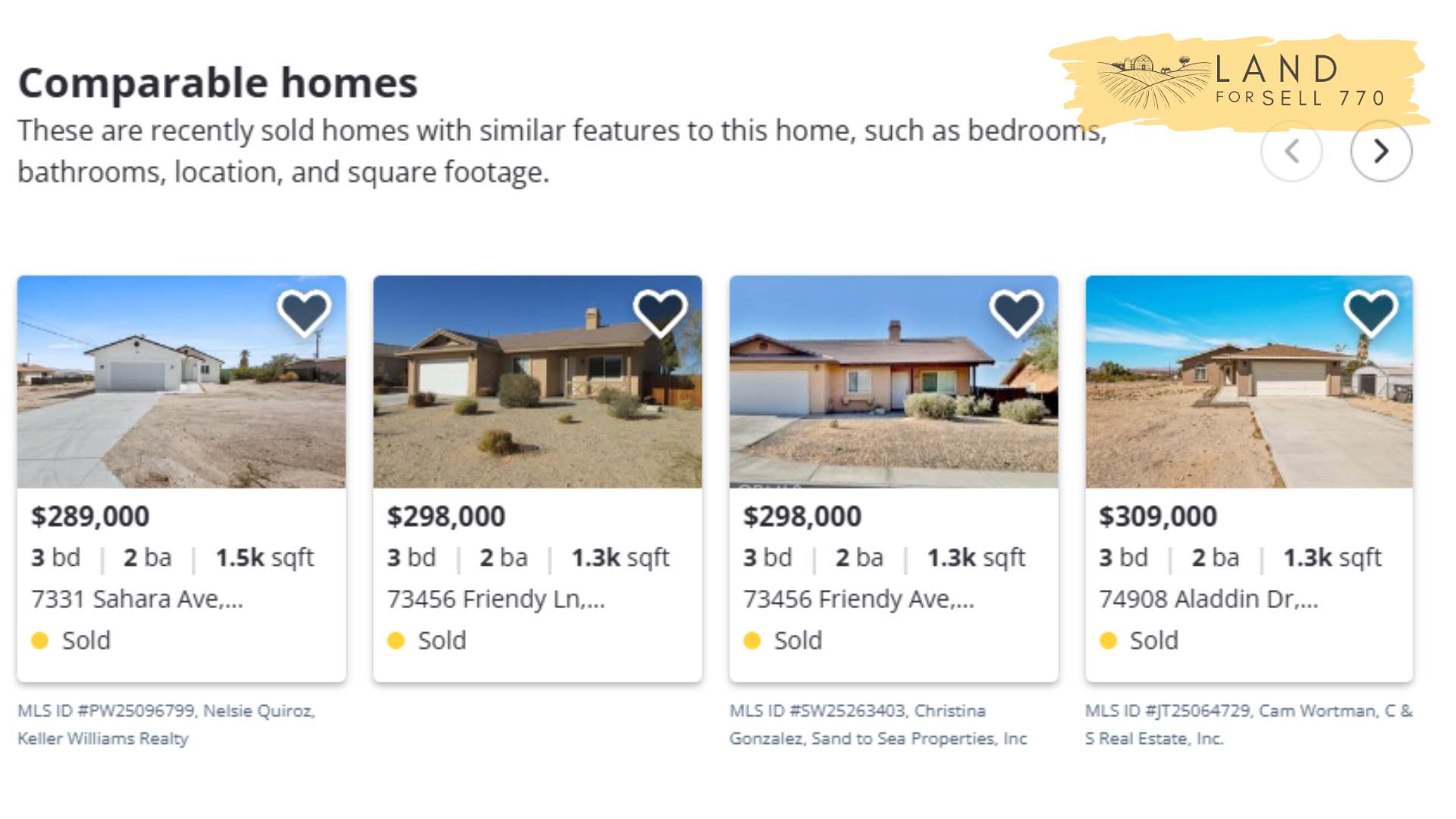 Land For Sell Yucca Valley #Landforsell770