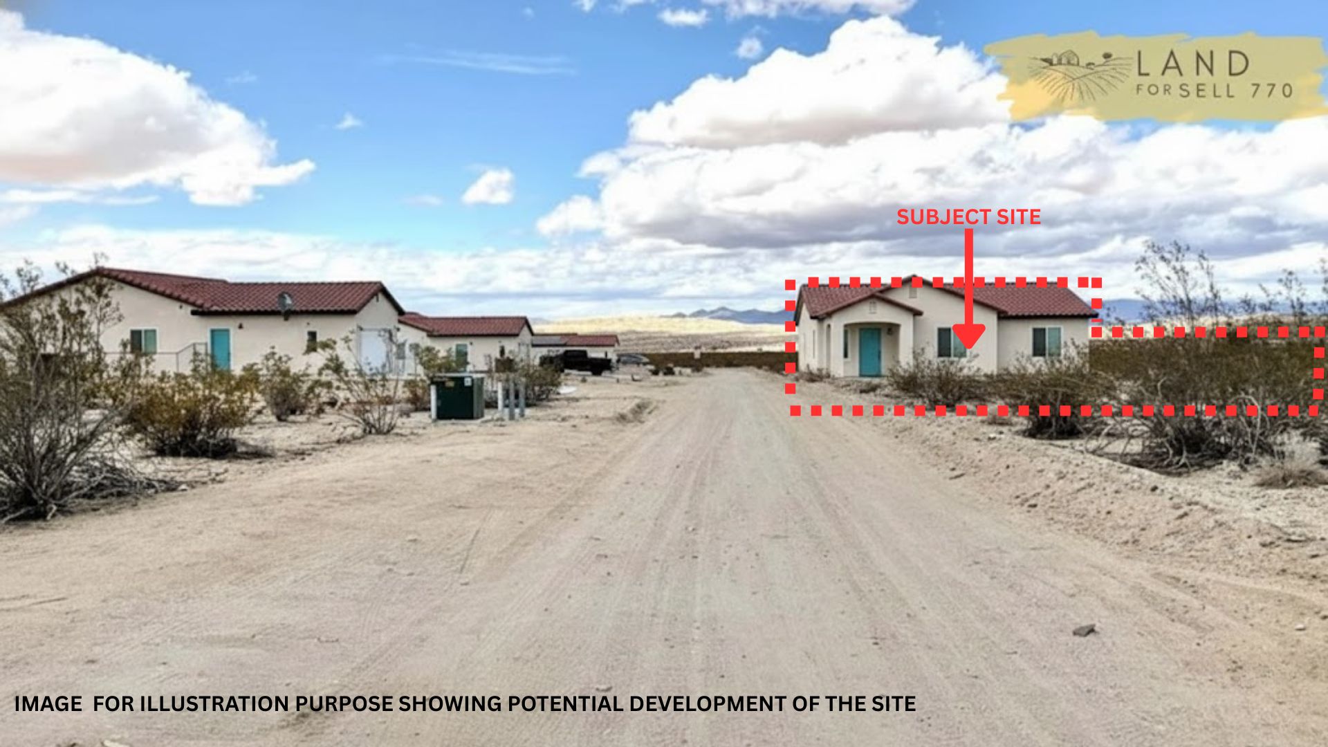 Lot #10- 6986 Park Ave , Twentynine Palm - main with illustration