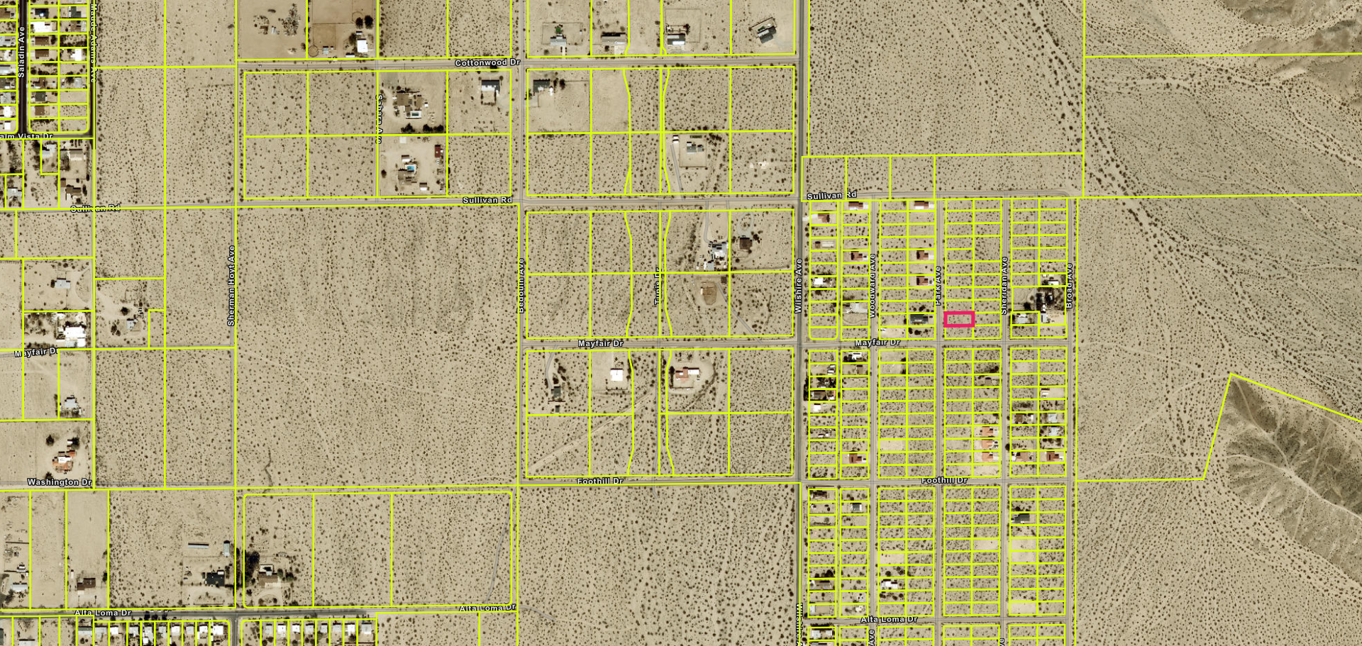 land for sell Twentynine Palms-Yucca Valley, CA