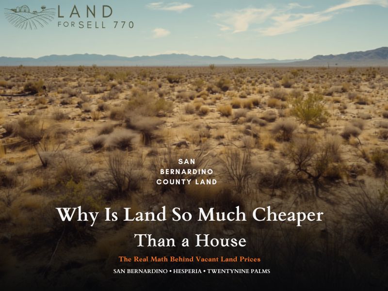 land for selll 770 san Bernardino